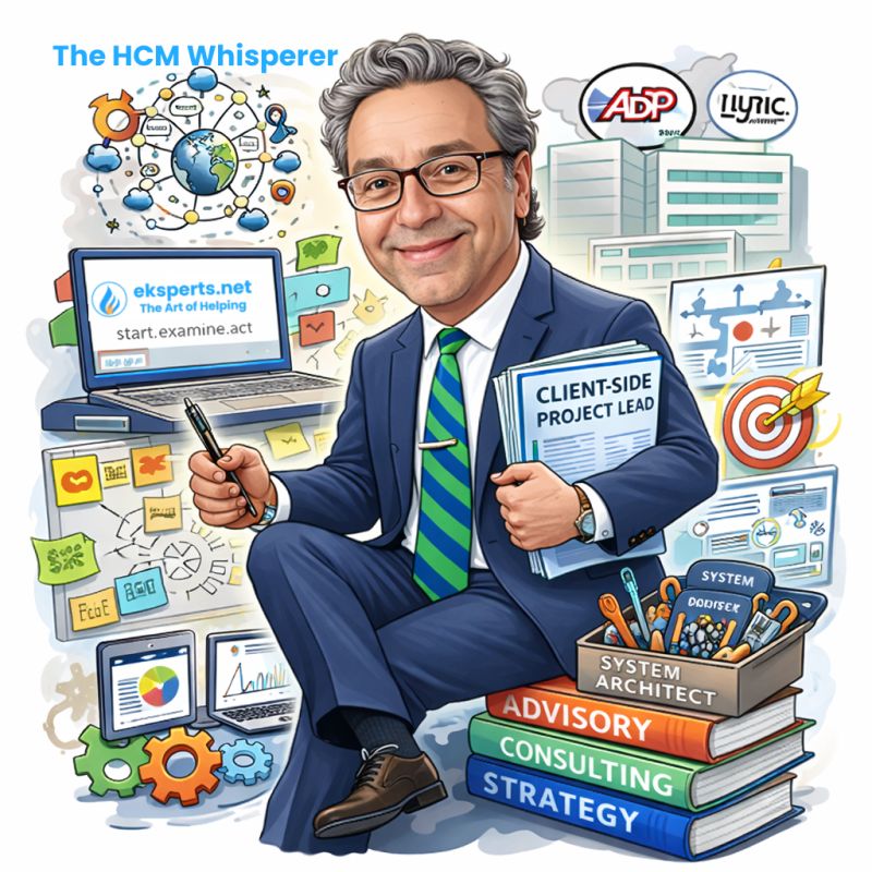 The HCM Whisperer caricature of Hrair Tcholakian